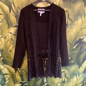 BCBGeneration black lace blazer